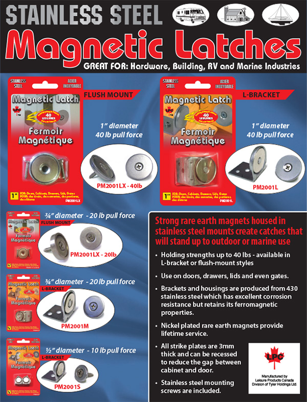 Stainelss Steel Magnetic Latches